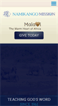 Mobile Screenshot of namikangomission.org